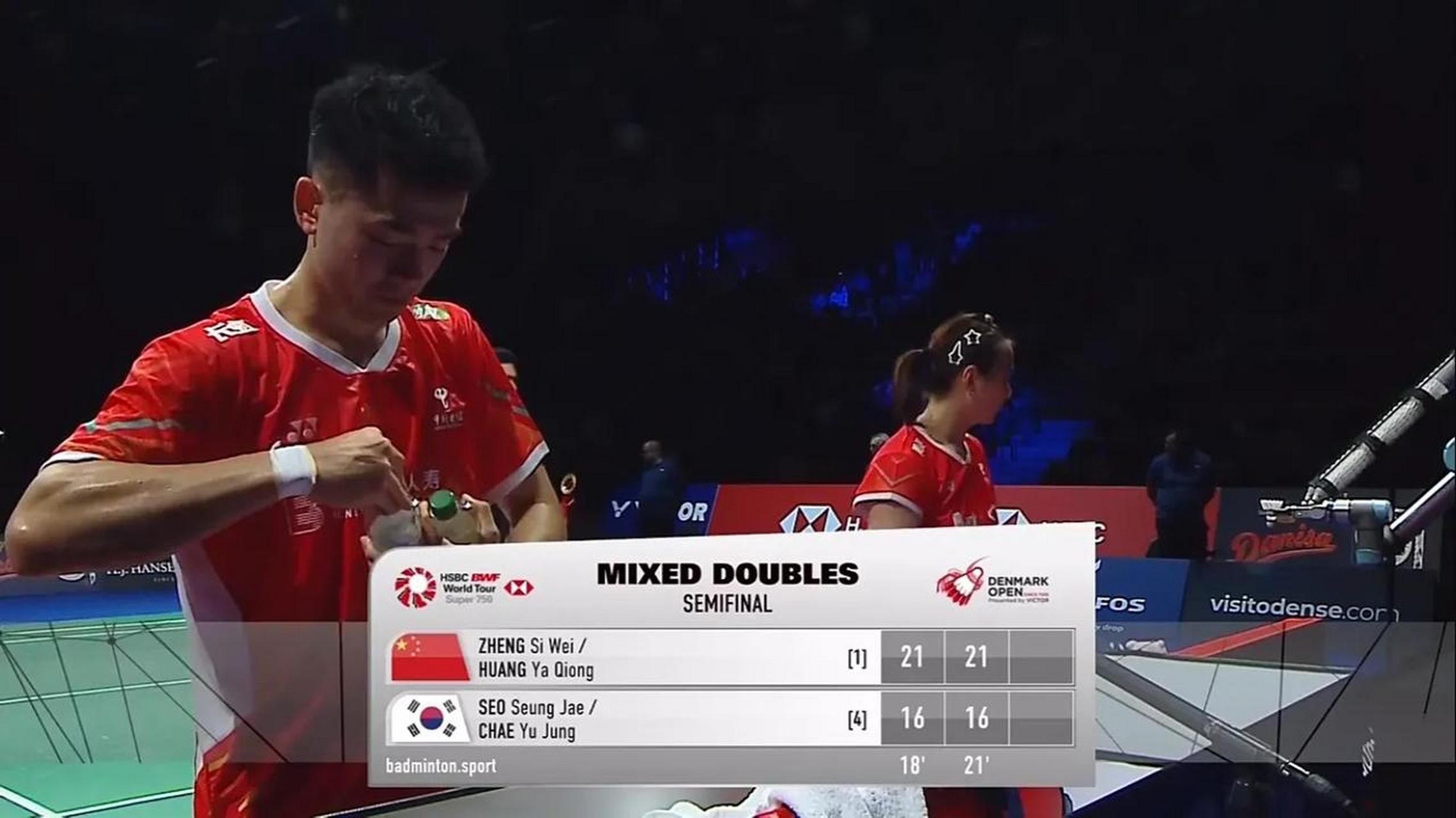 丹麦队完胜印度队,郑思维高光表现 丹麦队完胜印度队,郑思维高光表现