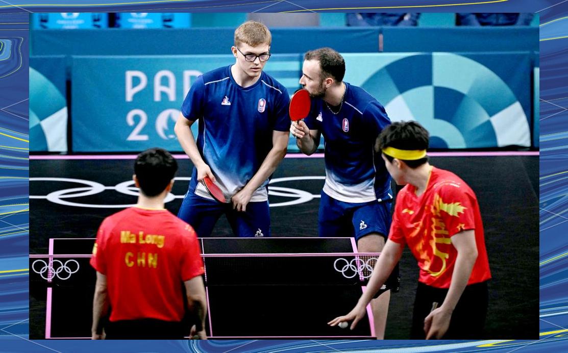 中国队力克法国队，马龙扛起全队