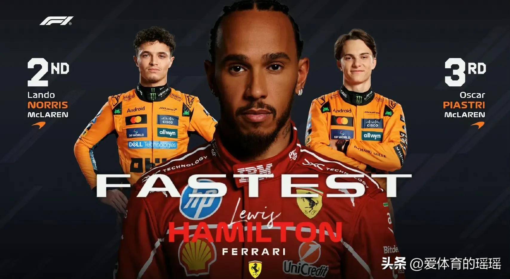 威廉姆斯轻取迈凯伦,汉密尔顿统治全场 威廉姆斯轻取迈凯伦,汉密尔顿统治全场